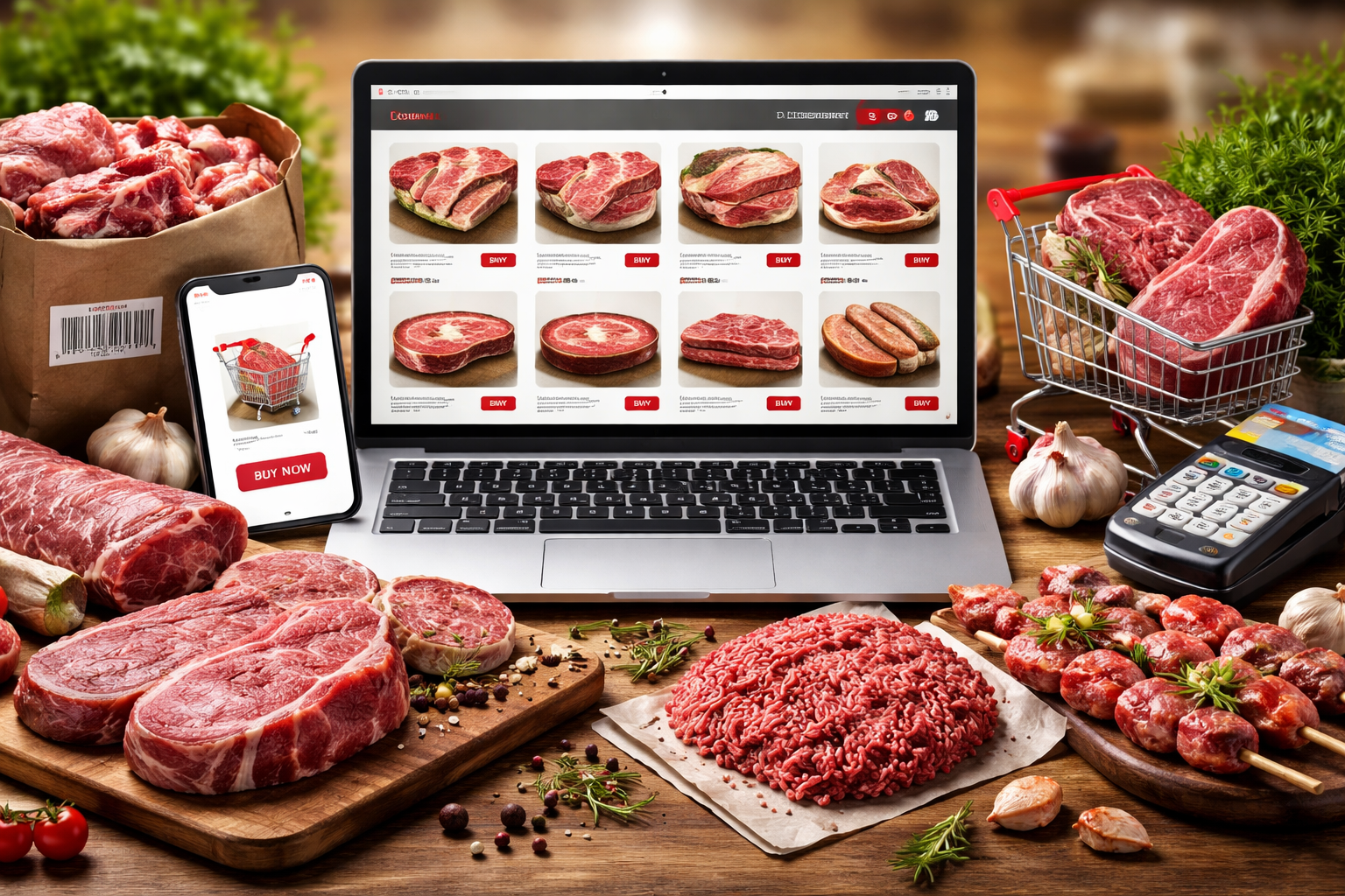 Compra online de carne fresca